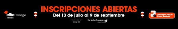 Primera ronda de inscripciones de Effies
