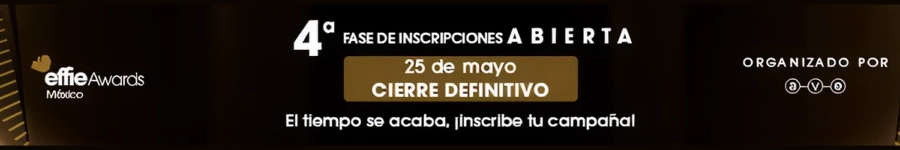 Inscripciones Effies 2026
