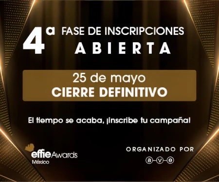 Inscripciones Effies 2026